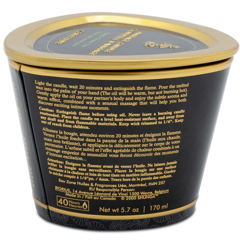 SHUNGA - BOUGIE DE MASSAGE LAVANDE 170 ML