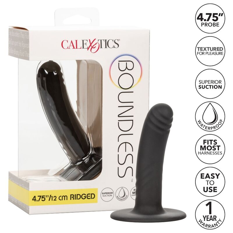 GODE BOUNDLESS 12 CM COMPATIBLE AVEC HARNAIS