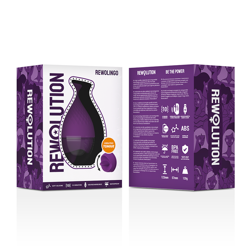 REWOLUTION - REWOLINGO STIMULATEUR AVEC LANGUE