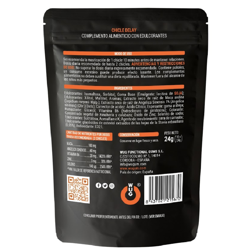 GOMME DELAY RETARDANTE