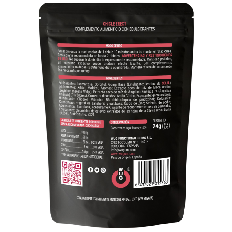 GOMME ERECT AUGMENTATION PÉNIS