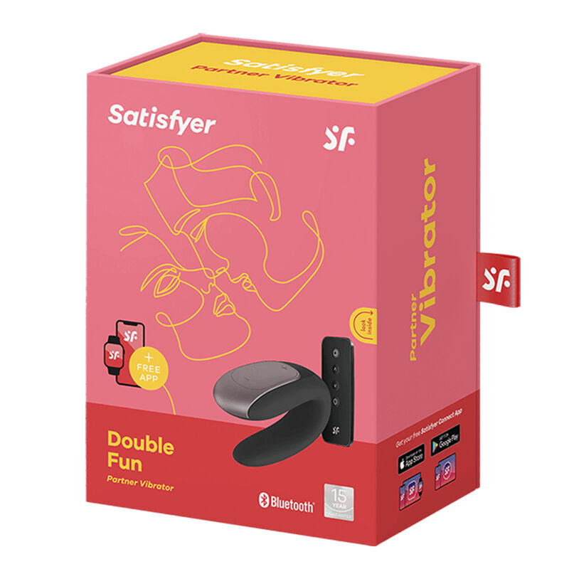 SATISFYER - DOUBLE FUN NOIR