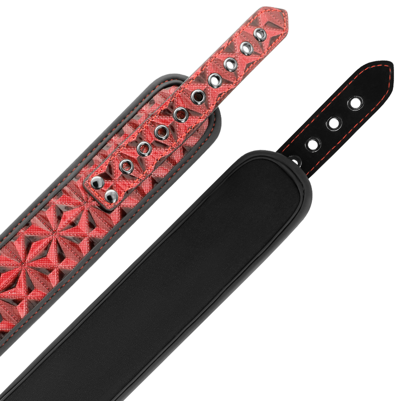 COLLIER ÉDITION ROUGE AVEC PINCES TÉTONS