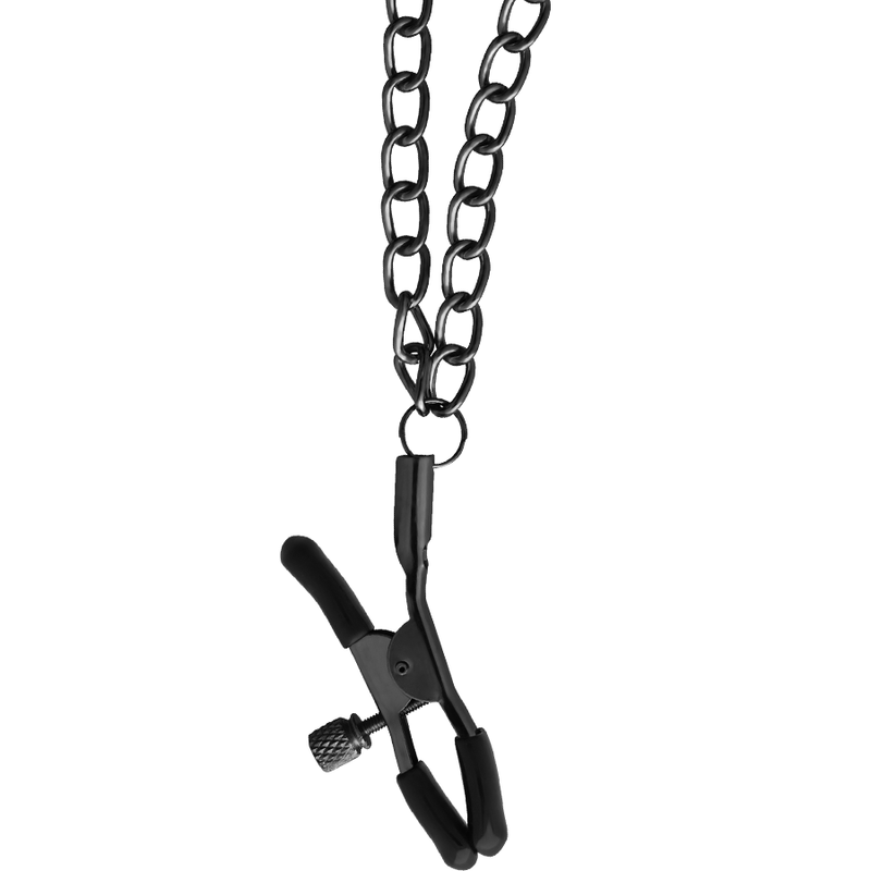 COLLIER ÉDITION ROUGE AVEC PINCES TÉTONS