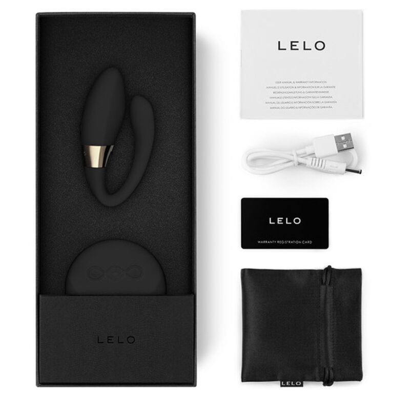 LELO - VIBROMASSEUR POUR COUPLES TIANI DUO NOIR