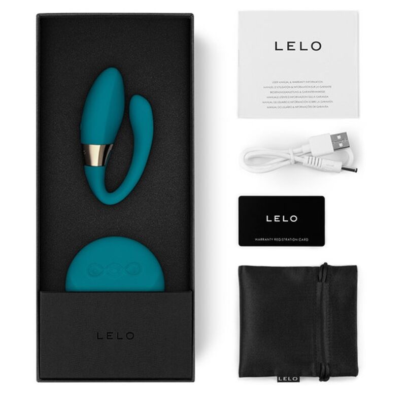 LELO - VIBROMASSEUR POUR COUPLES TIANI DUO BLEU