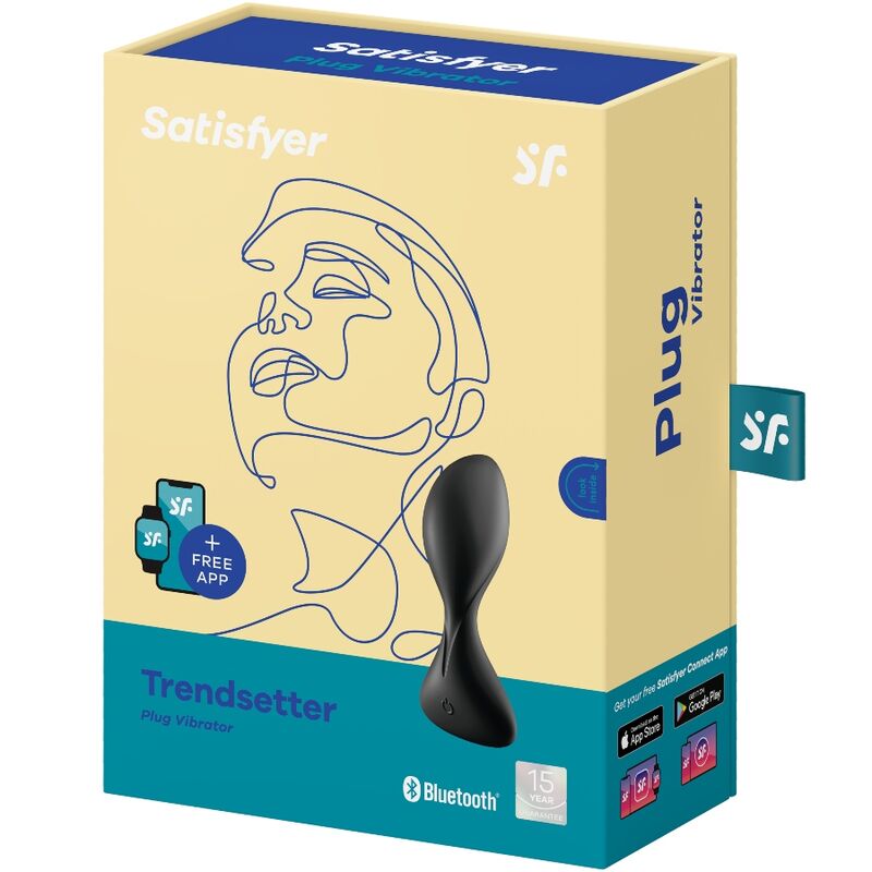 SATISFYER - PLUG VIBRANT "TRENDSETTER"