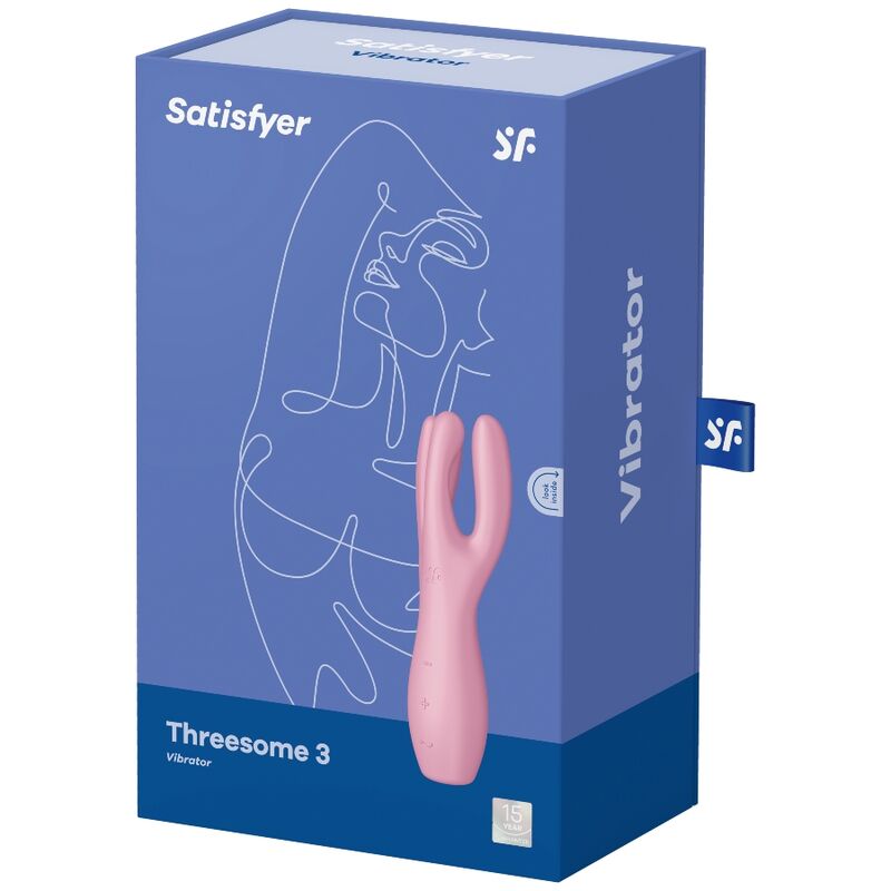 SATISFYER - VIBROMASSEUR "THREESOME 3"