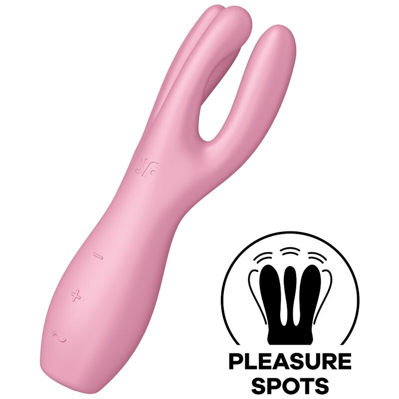 SATISFYER - VIBROMASSEUR "THREESOME 3"
