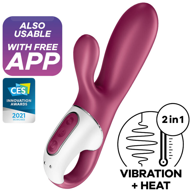 SATISFYER - VIBROMASSEUR "HOT BUNNY"