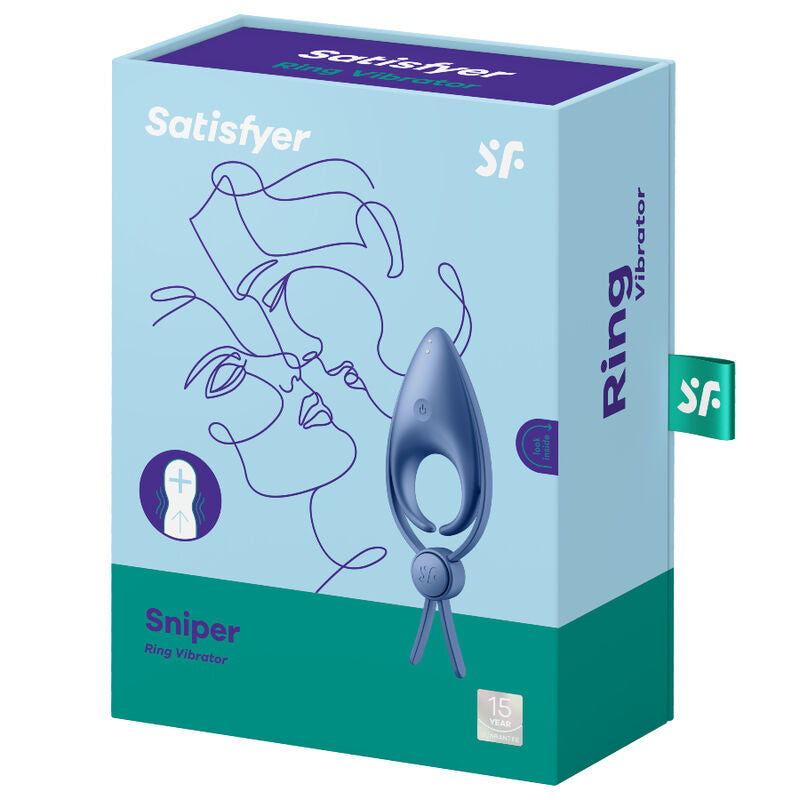 SATISFYER - ANNEAU PÉNIEN "SNIPER"