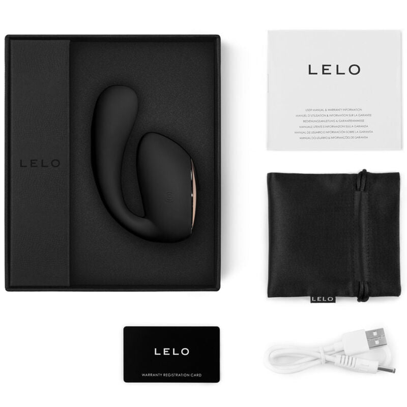 LELO - VIBROMASSEUR POUR COUPLES IDA WAVE NOIR