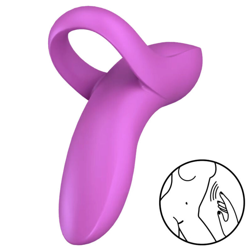 SATISFYER - VIBROMASSEUR A DOIGT "BOLD LOVER"