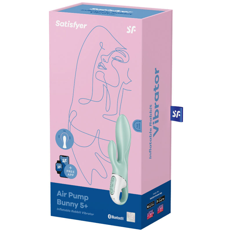SATISFYER - AIR PUMP BUNNY 5+ VERT