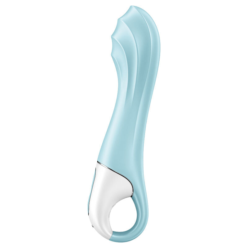 SATISFYER - AIR PUMP VIBRATOR 5+ BLEU