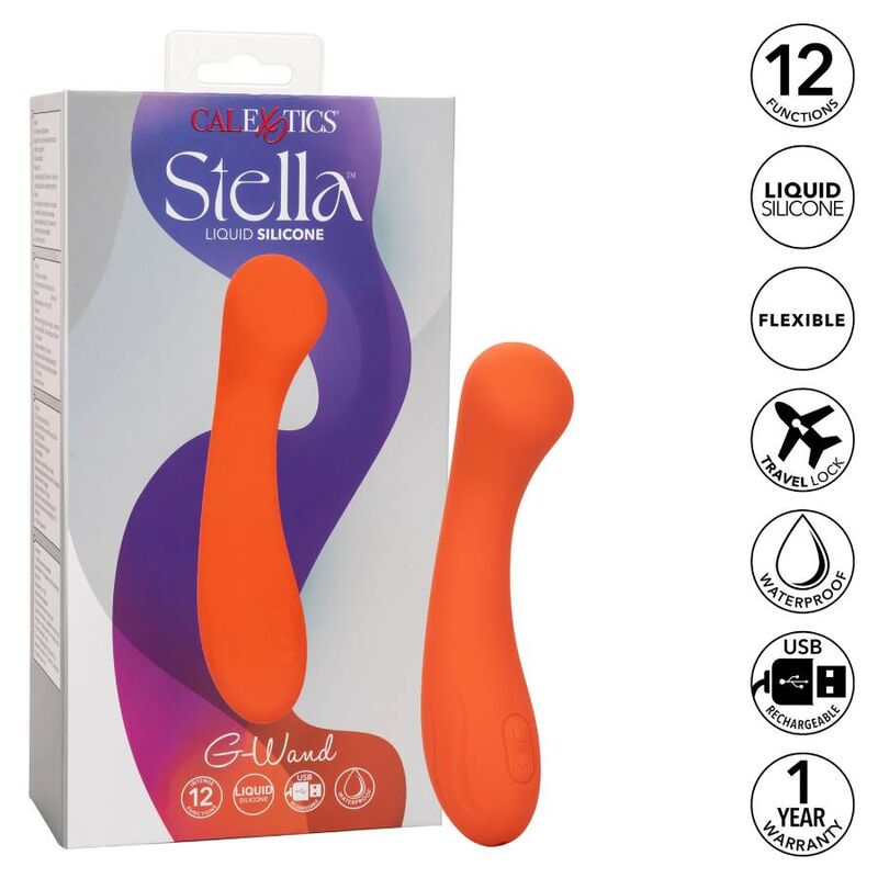 VIBROMASSEUR STELLA G-WAND ORANGE