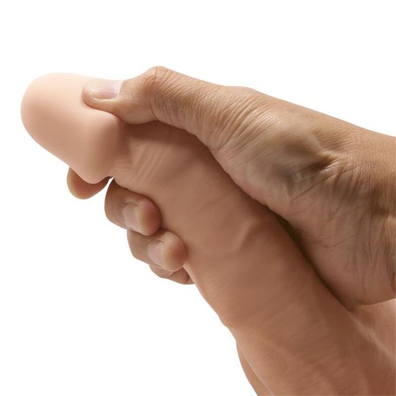 GODE RÉALISTE FLEXIBLE 21.8 CM NATUREL