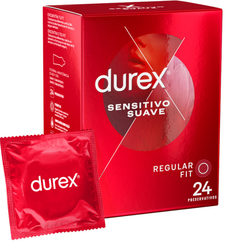 DUREX - SENSITIVE SOFT 24 UNITÉS