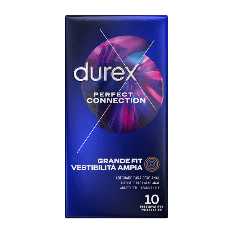 DUREX - CONNEXION PARFAITE LUBRIFICATION EXTRA 10 UNITÉS