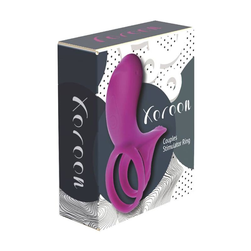 XOCOON - BAGUE STIMULATEUR POUR COUPLES FUCHSIA