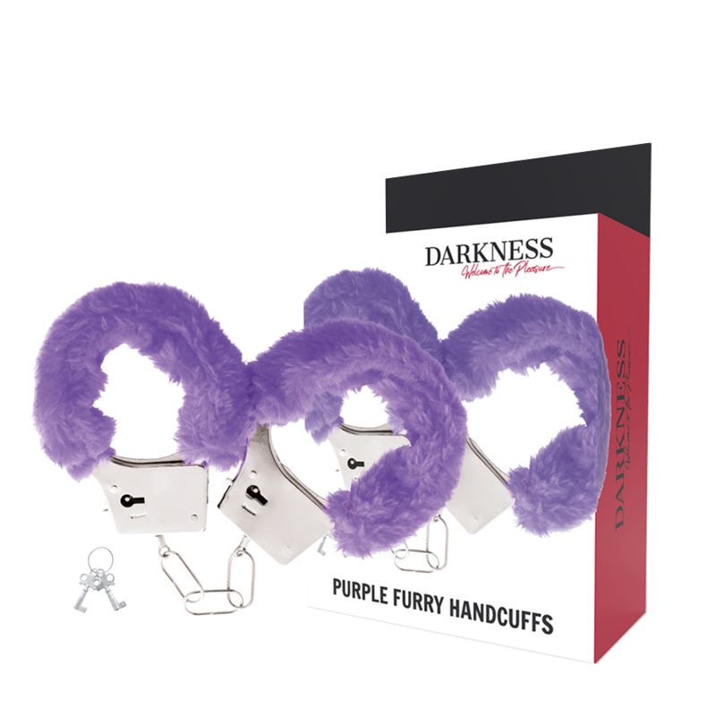 MENOTTES EN MÉTAL DOUBLÉES VIOLET