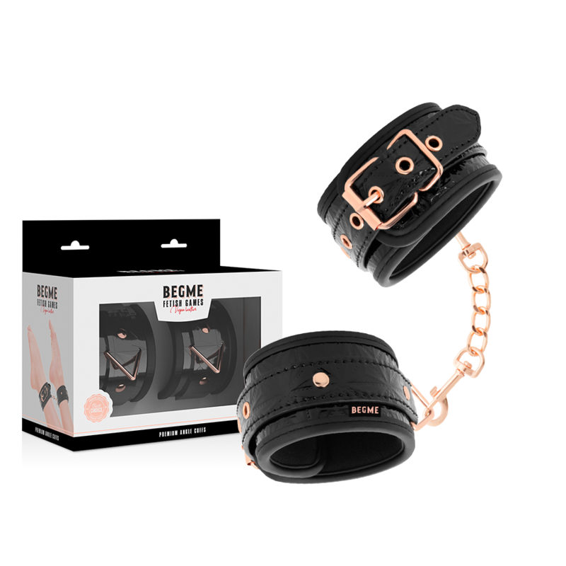 MENOTTES POUR CHEVILLES BLACK EDITION PREMIUM
