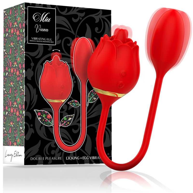 MIA VIENNA DOUBLE PLAISIR LÉCHANT + OEUF VIBRANT