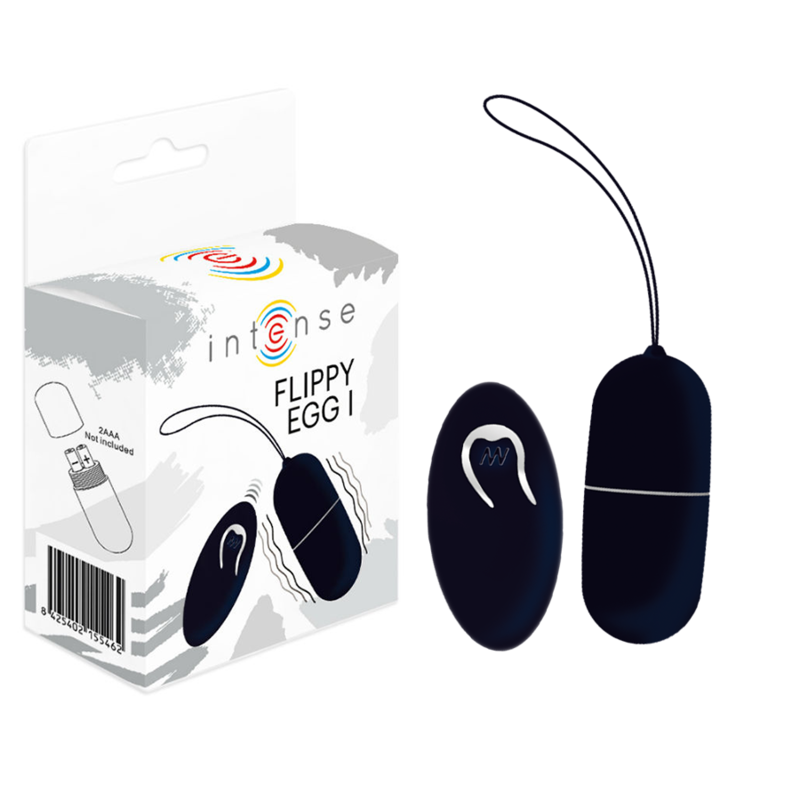 OEUF VIBRANT FLIPPY I NOIR