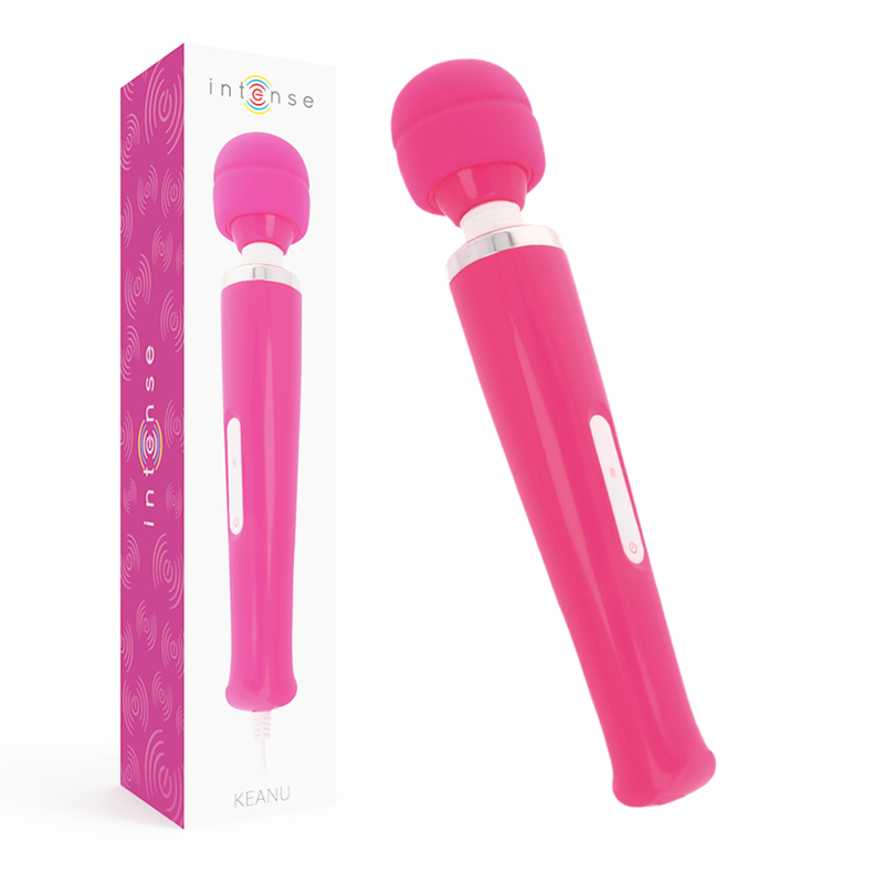 INTENSE - STIMULATEUR KEANU WAND ROSE