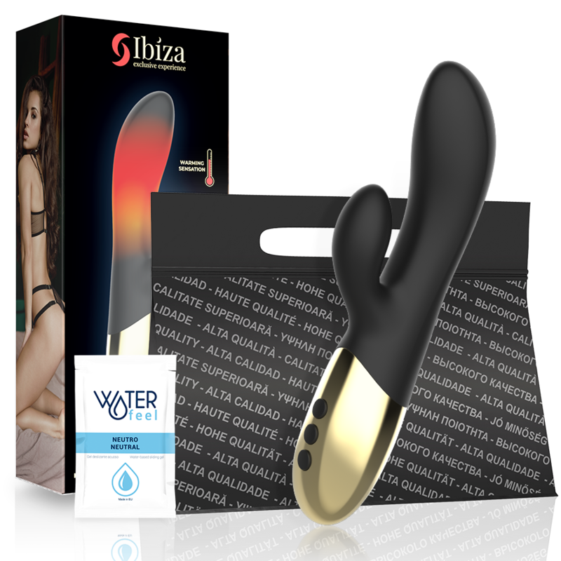 IBIZA - VIBROMASSEUR CHAUFFANT "HEATING RABBIT"