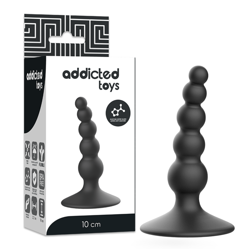 PLUG ANAL 10 CM NOIR