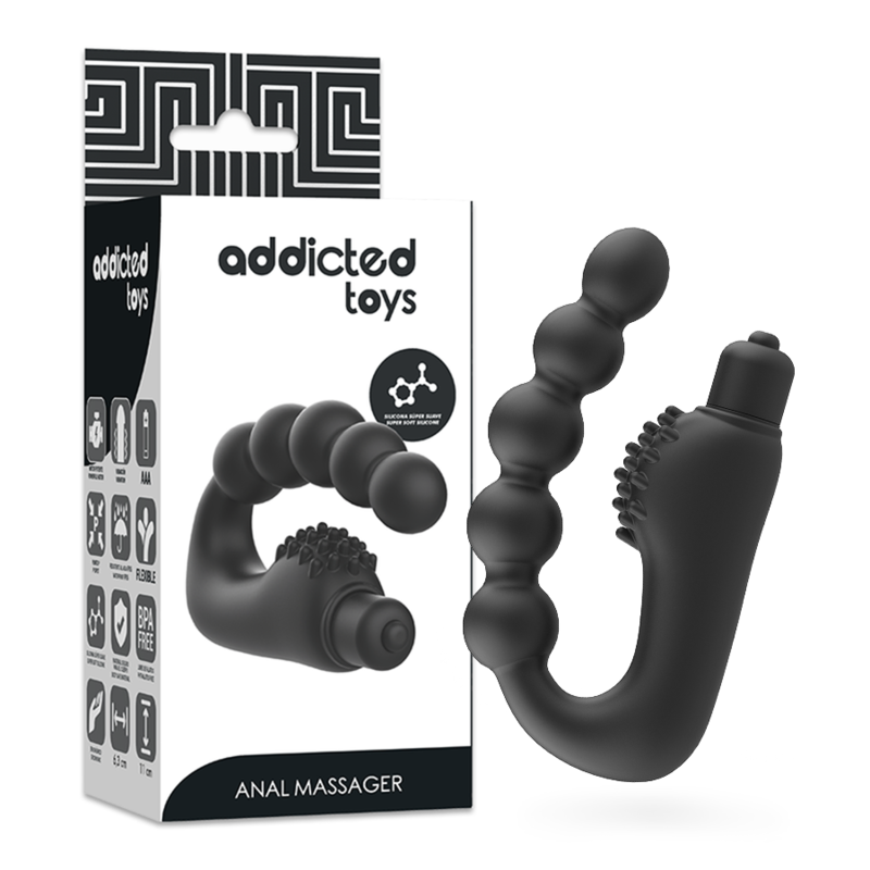 MASSEUR ANAL PROSTATE AVEC VIBRATION
