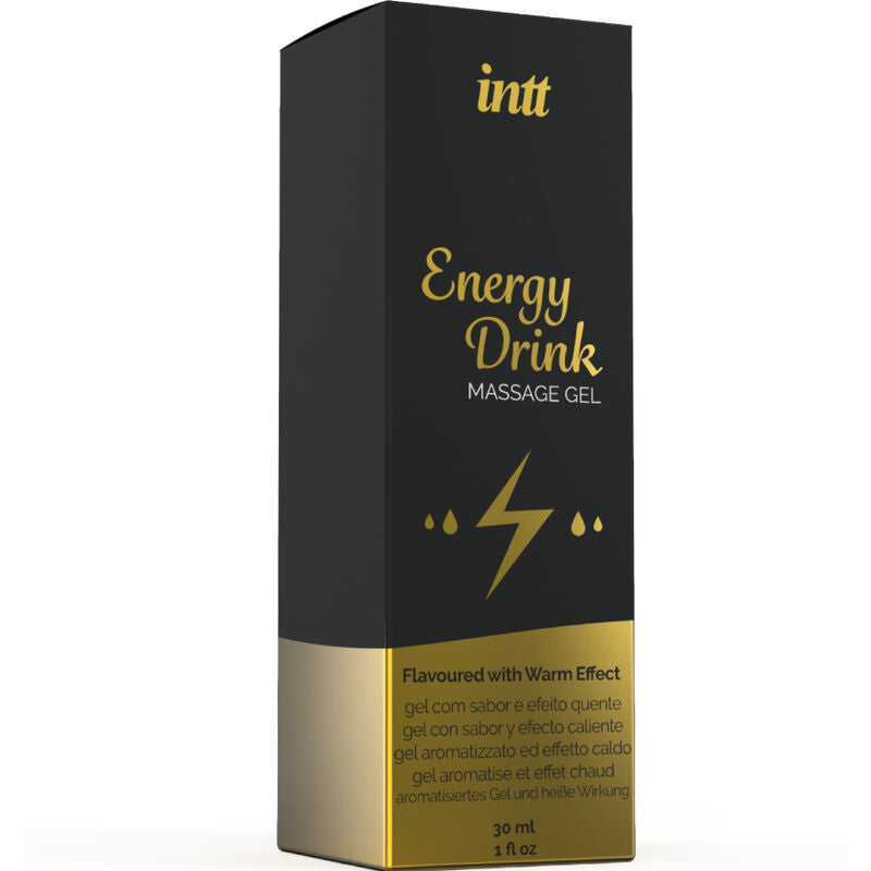 GEL DE MASSAGE EFFET CHAUD SAVEUR ENERGY DRINK