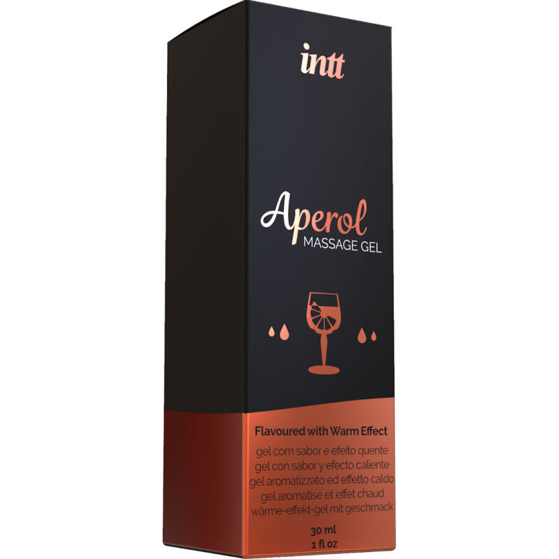 GEL DE MASSAGE EFFET CHALEUR SAVEUR APEROL