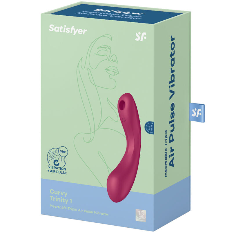 SATISFYER - STIMULATEUR "CURVY TRINITY 1"