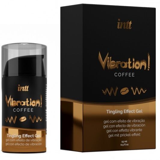 GEL DE MASSAGE EFFET CHAUD SAVEUR CAFÉ