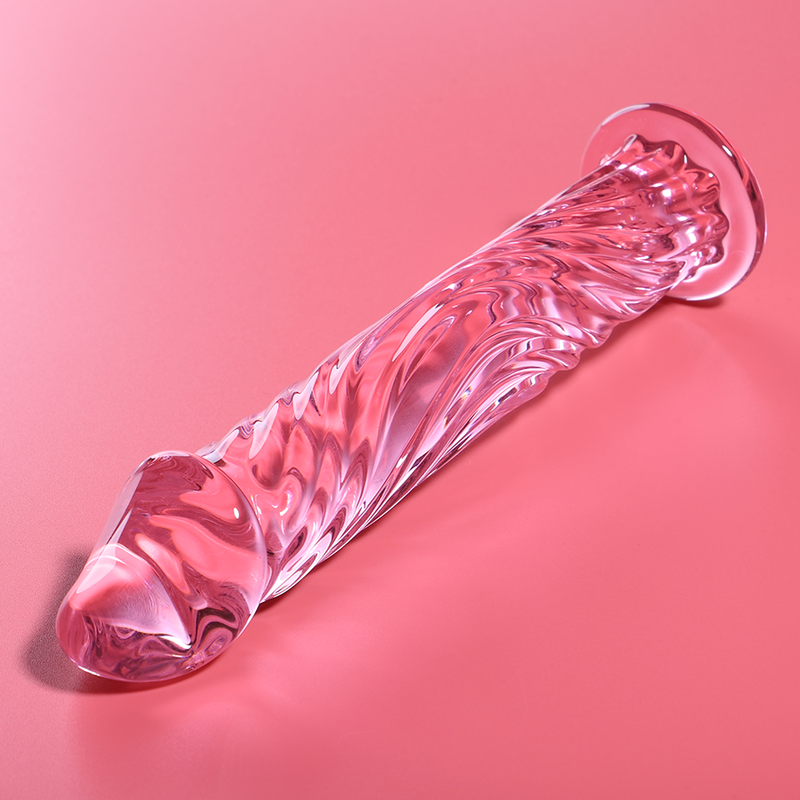 NEBULA SERIES BY IBIZA - MODÈLE 12 GODE EN VERRE BOROSILICATE 17 CM -O- 3.5 CM
