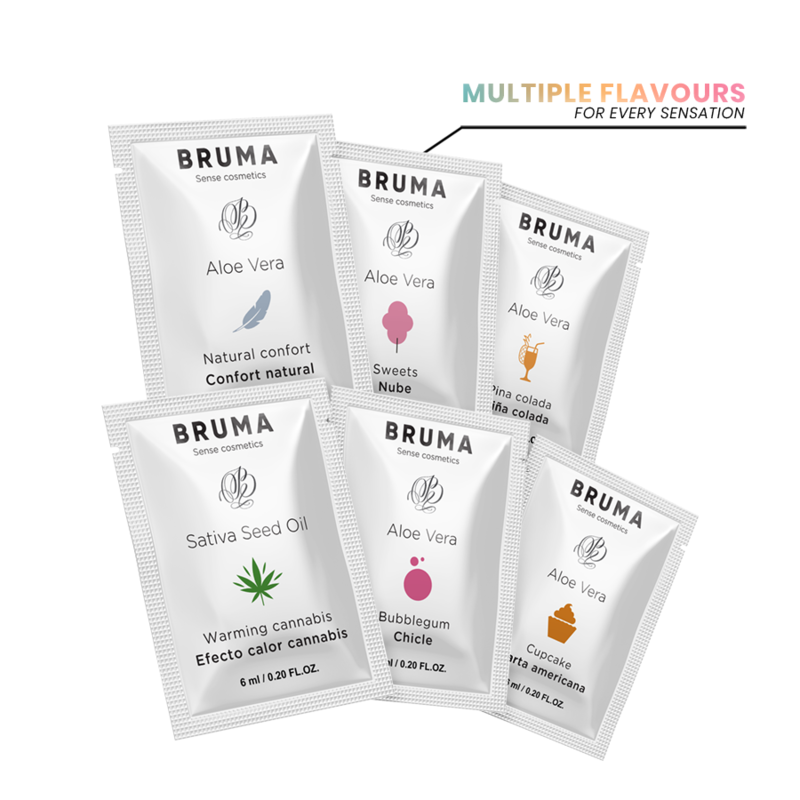 BRUMA - GEL LUBRIFIANT A L'ALOE VERA CONFORT NATUREL 6 ML