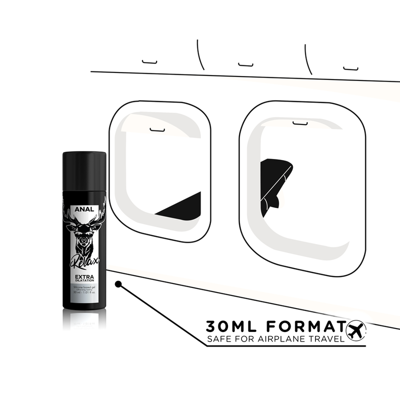 BLACK HOLE - GEL À BASE DE SILICONE DILATATION ANALE 30 ML