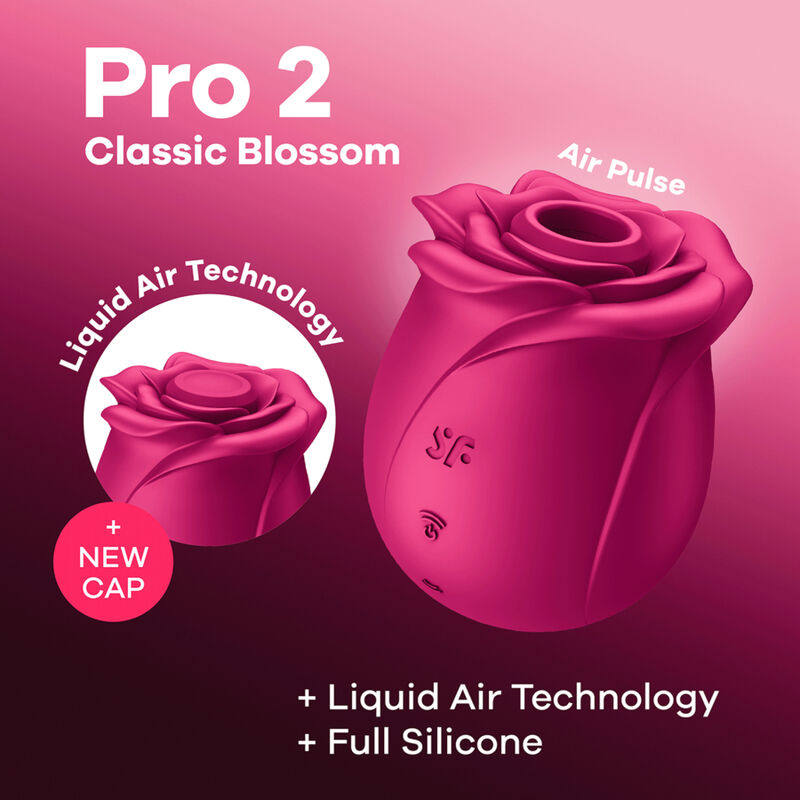 SATISFYER - AIR PULSE FLEUR CLASSIQUE PRO 2