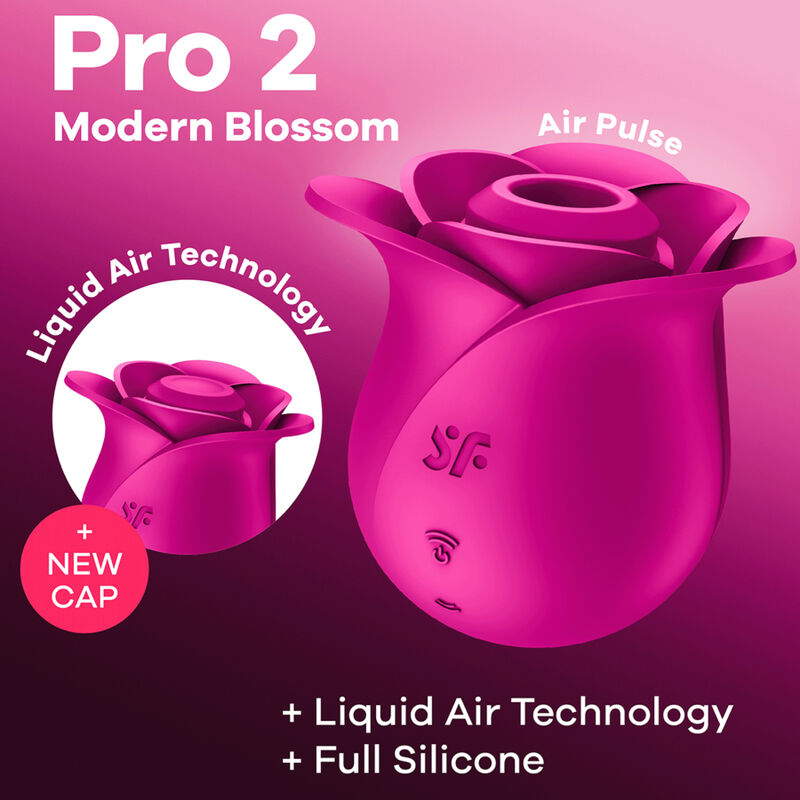 SATISFYER - AIR PULSE FLEUR MODERNE PRO 2