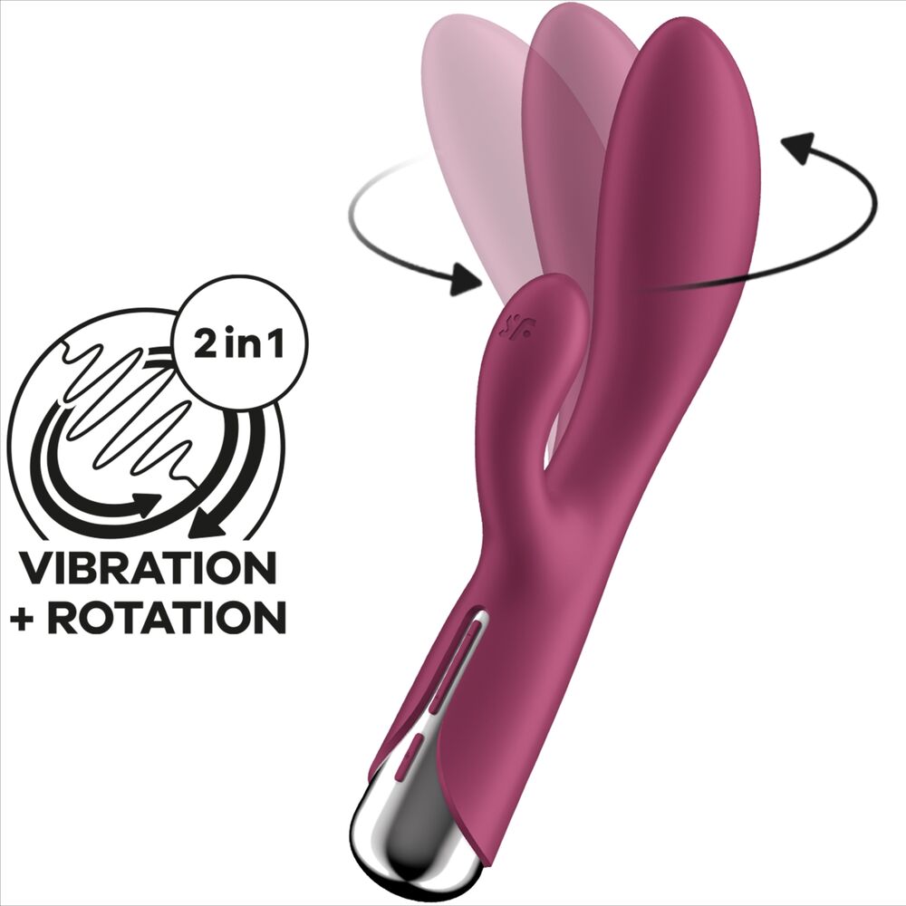 SATISFYER - VIBROMASSEUR "SPINNING RABBIT"