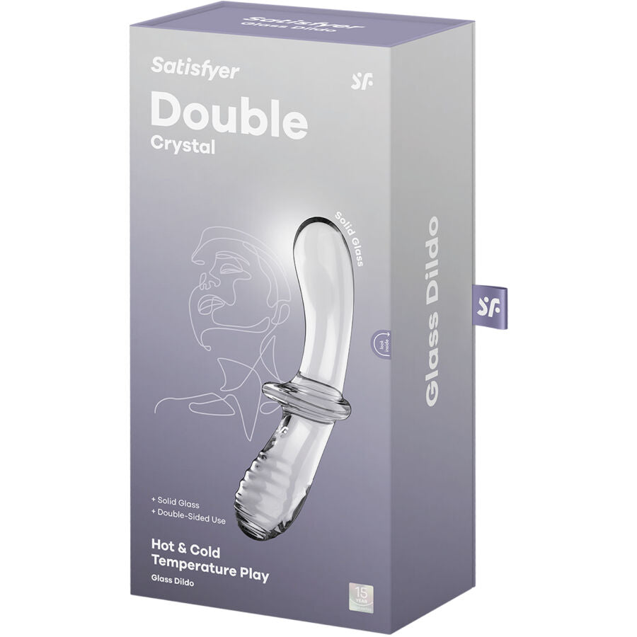 SATISFYER - GODE "DOUBLE CRYSTAL"