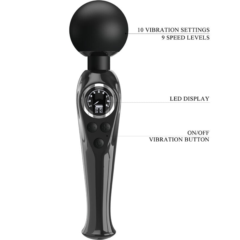 PRETTY LOVE - STIMULATEUR SKYLER NOIR