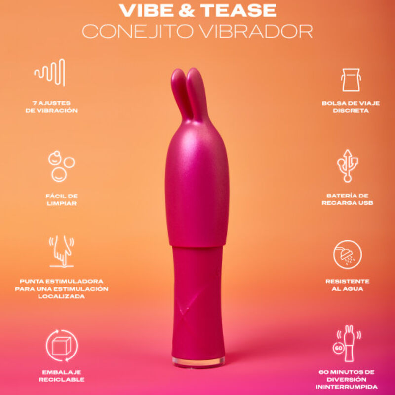 TOY VIBRATEUR VIBE & TEASE