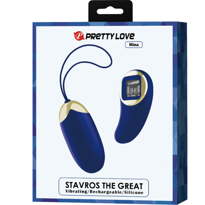 PRETTY LOVE - OEUF VIBRANT MINA BLEU