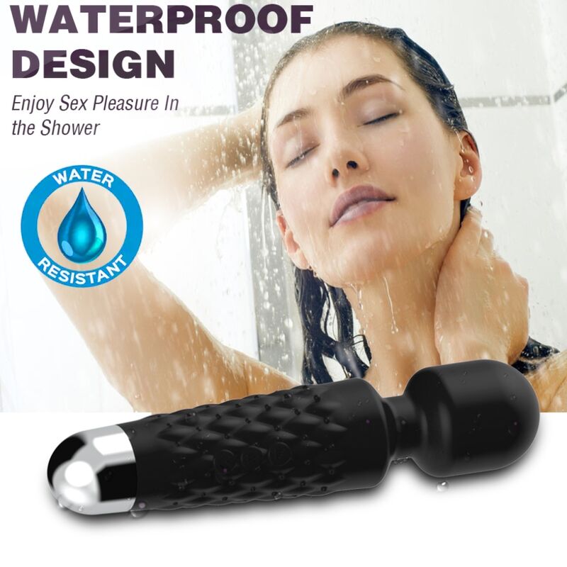 STIMULATEUR CLITORIS TÊTE SUPER FLEXIBLE NOIR