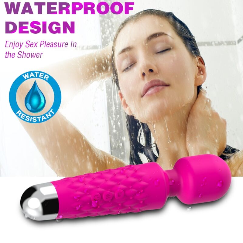 STIMULATEUR CLITORIS TÊTE SUPER FLEXIBLE FUCHSIA