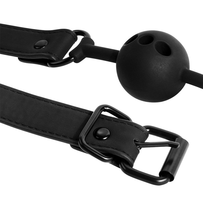 BÂILLON EN SILICONE RESPIRANT