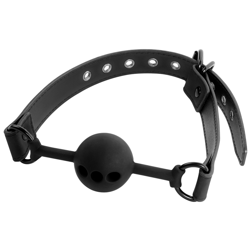 BÂILLON EN SILICONE RESPIRANT